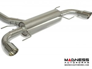 Alfa Romeo Giulia Sportline Exhaust - 2.0L - Ragazzon - Axle Back - Muffled w/ Regular Tips